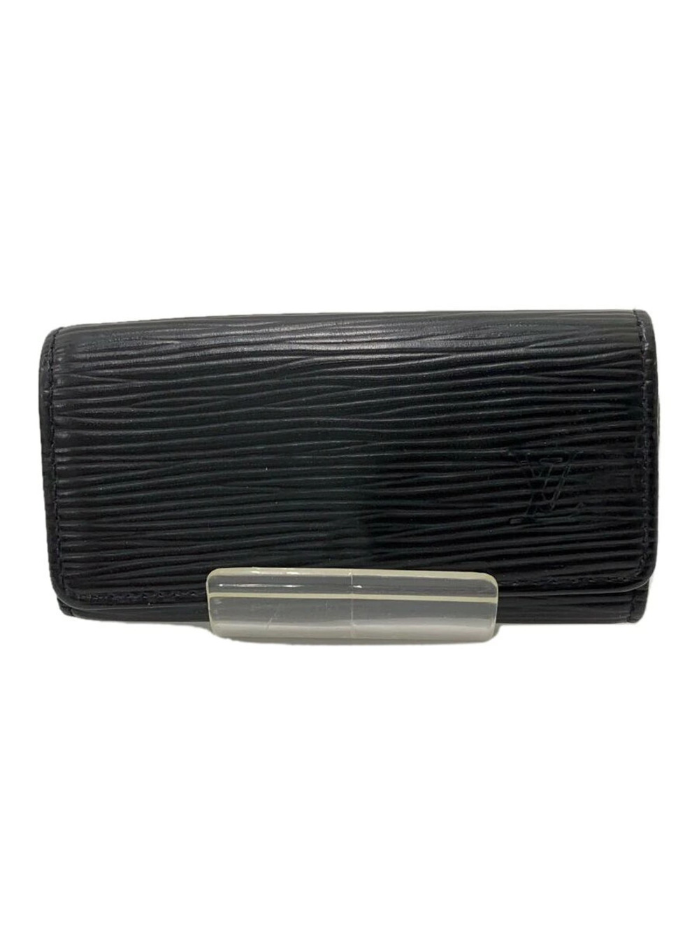 LOUIS VUITTON Multicles Leather Black Solid